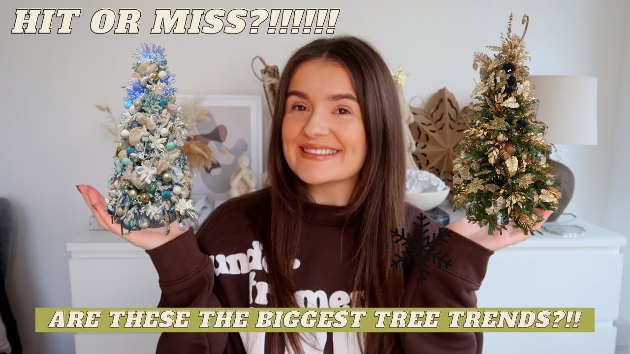 TOP 10 CHRISTMAS TREE TRENDS 2021 | HIT OR MISS?! | GET YOUR CHRISTMAS TREE INSTAGRAM READY