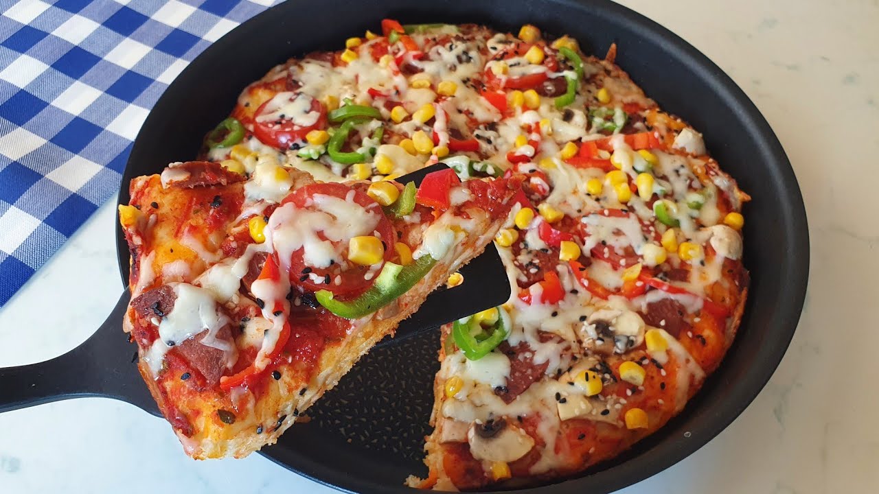 TAVADA PİZZA TARİFİ❗İnanılmaz Derecede KOLAY ve LEZZETLİ OLUYOR😋