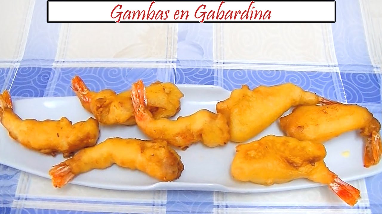 Gambas en Gabardina sin huevo | Receta de Cocina en Familia