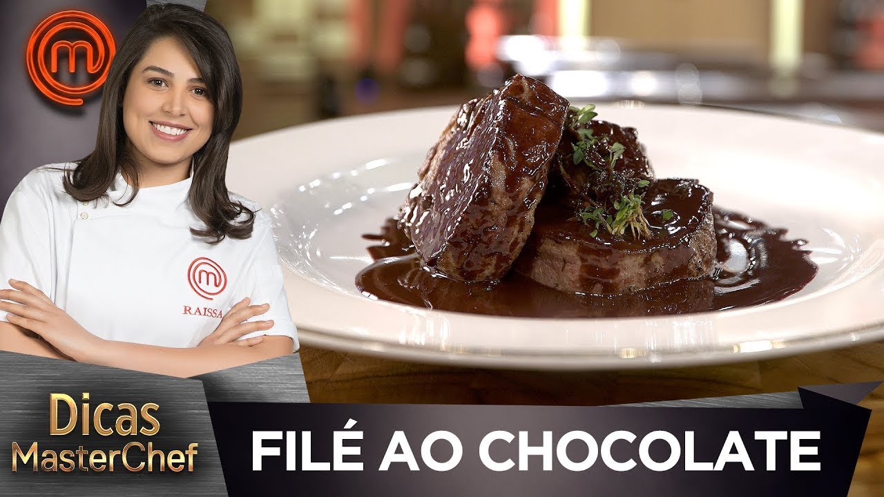 FILÉ AO MOLHO DE CHOCOLATE com Raissa Ribeiro | DICAS MASTERCHEF