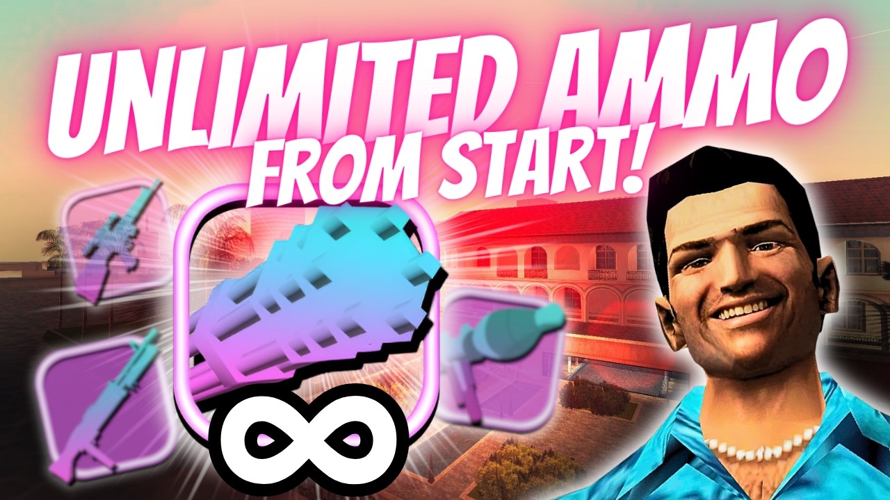 Get Infinite Ammo in GTA Vice City WITHOUT Cheats