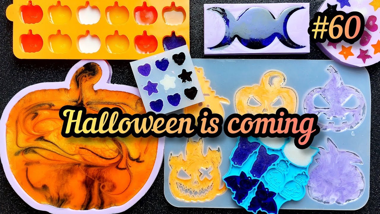 HALLOWEEN 🎃🧡 Scopriamo le creazioni in resina n° 60 🧡🎃