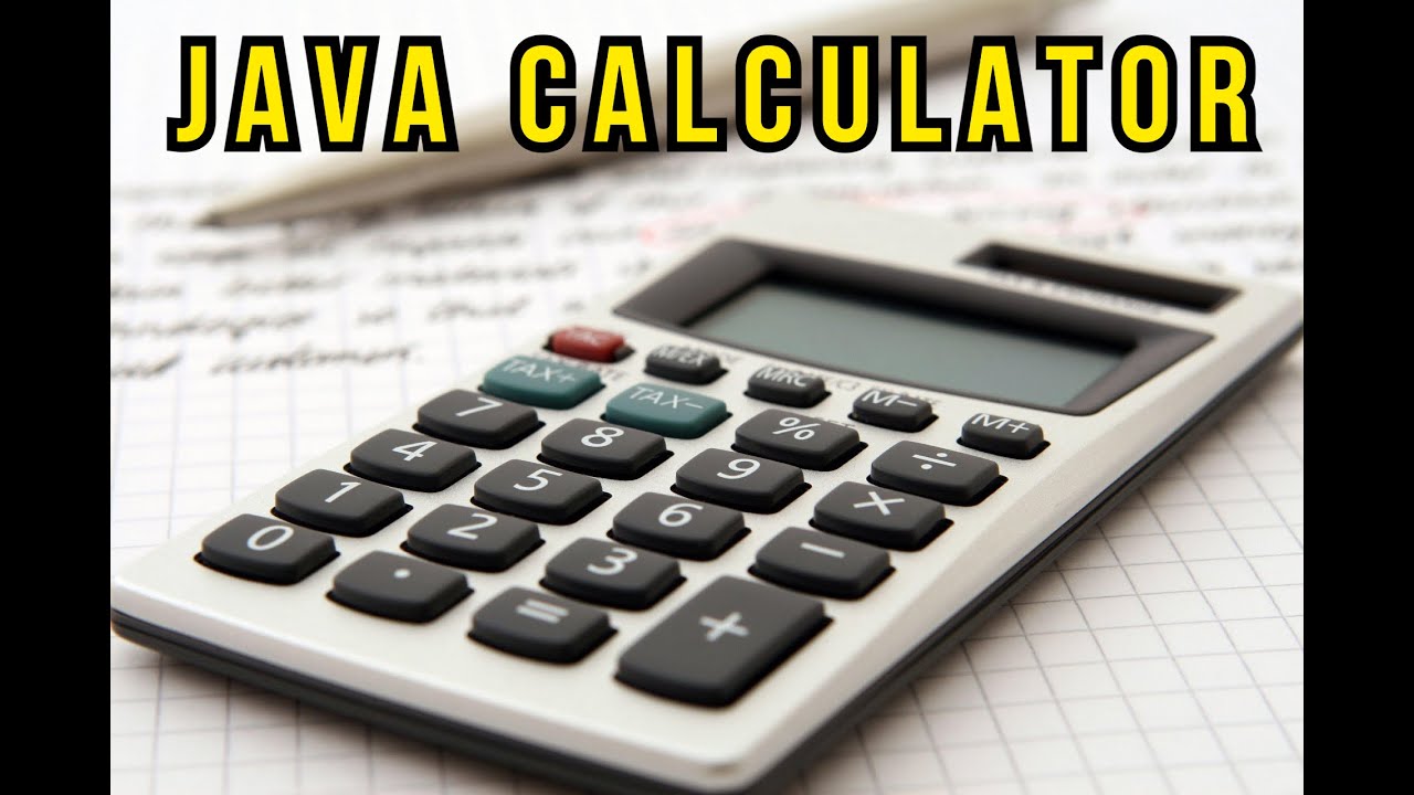 basic calculator (حسابة) | Java Basics part 10 sohar university