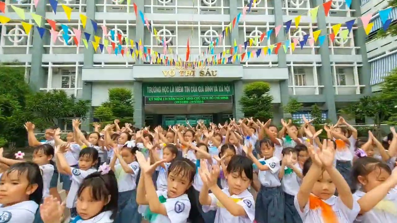 Sống trong ước mơ của chị | Nhạc và lời Lô Giang | Tiểu học Võ Thị Sáu | NH 2023-2024