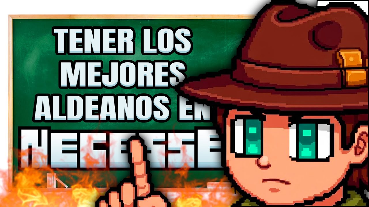 CÓMO TENER LOS MEJORES ALDEANOS 👨‍👩‍👧‍👧 | Tutorial en Español NECESSE