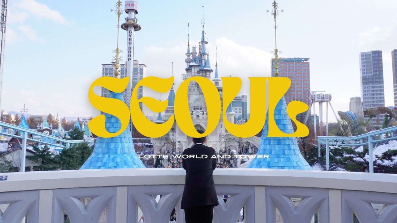 Winter Wonderland at Lotte World & Seoul Sky Views! | korea series 🇰🇷 part 6