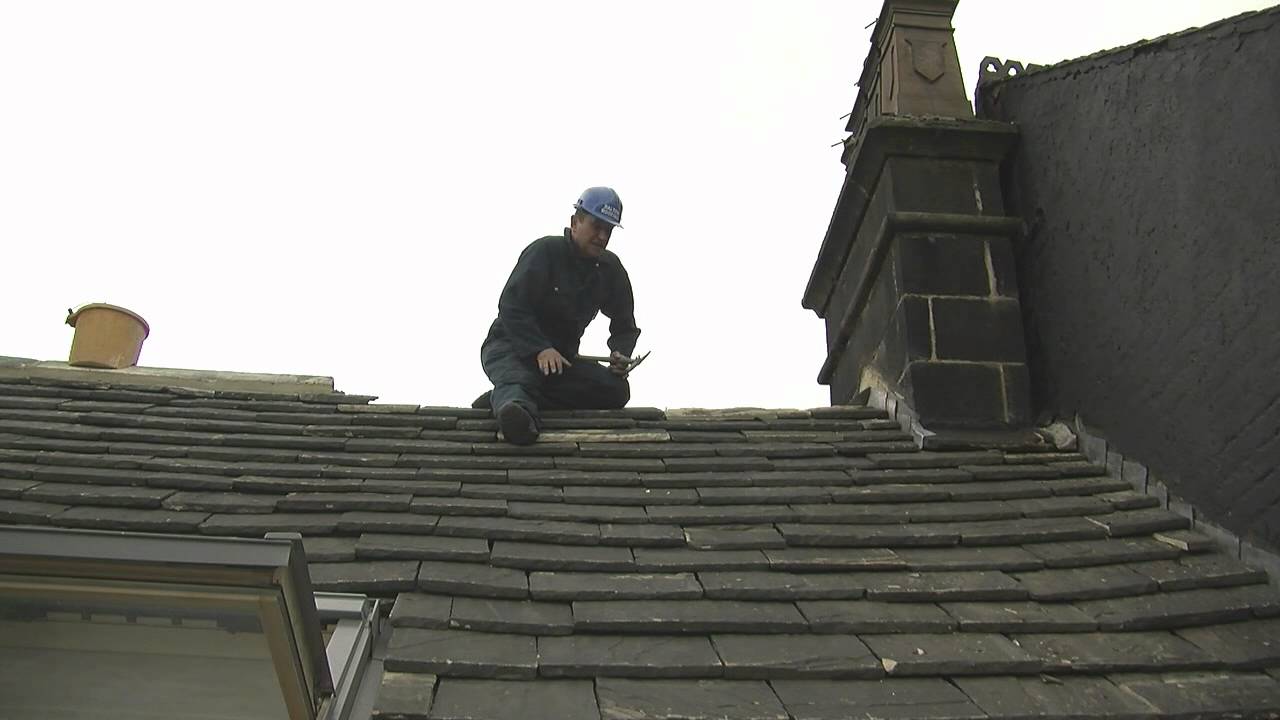 Working on a Stone Roof with a Velux Window | Dalton Roofing Insights