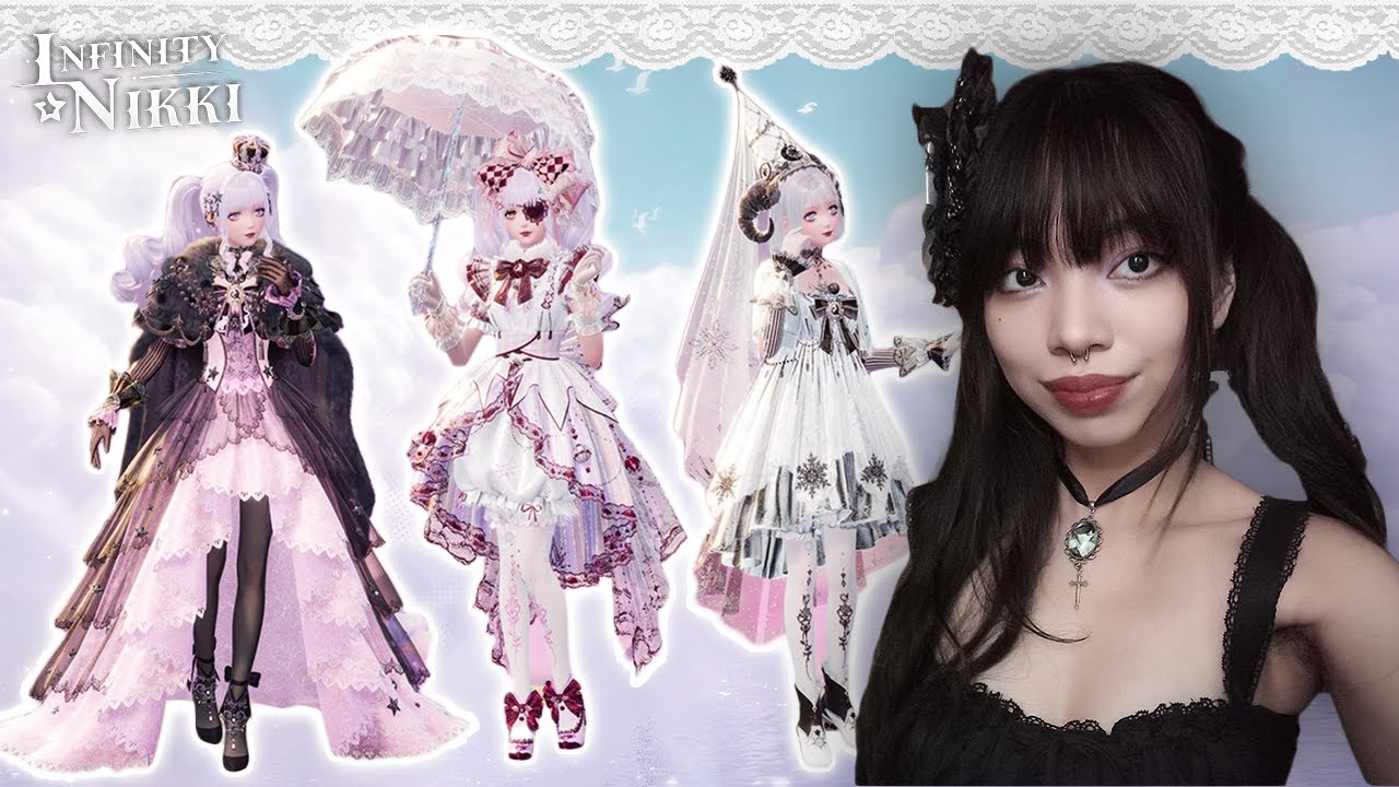 🎀 Styling Outfits from the 1.6 Update ♡ Lolita plays Infinity Nikki 𐙚