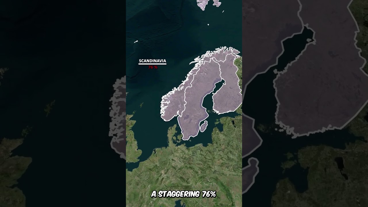 Which Country Has the Most Islands 🏝️  #maps #geography #map #island #islands #scandinavia