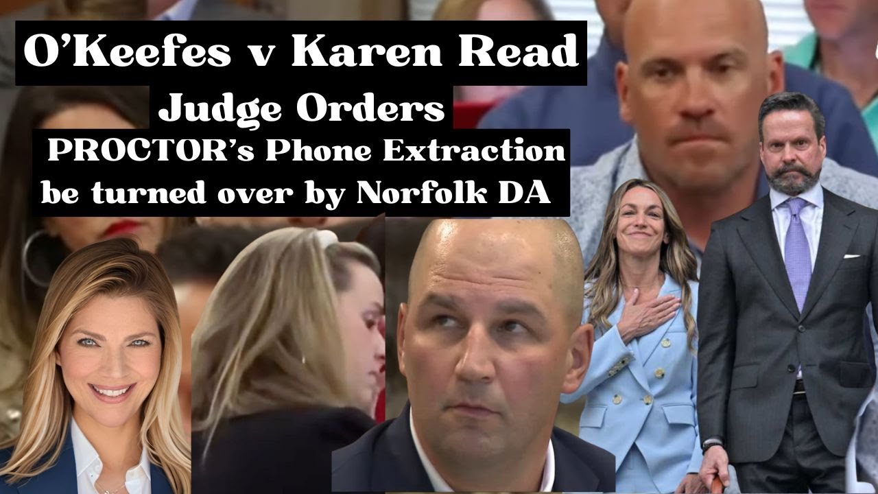 KAREN READ is Getting EVERYTHING on PROCTOR's Phone; Subject to NDA💥 The Floodgates are Now Open💥