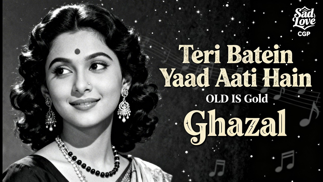 Teri Baatein Yaad Aati Hain  - Heart Touching Sad Romantic Ghazal