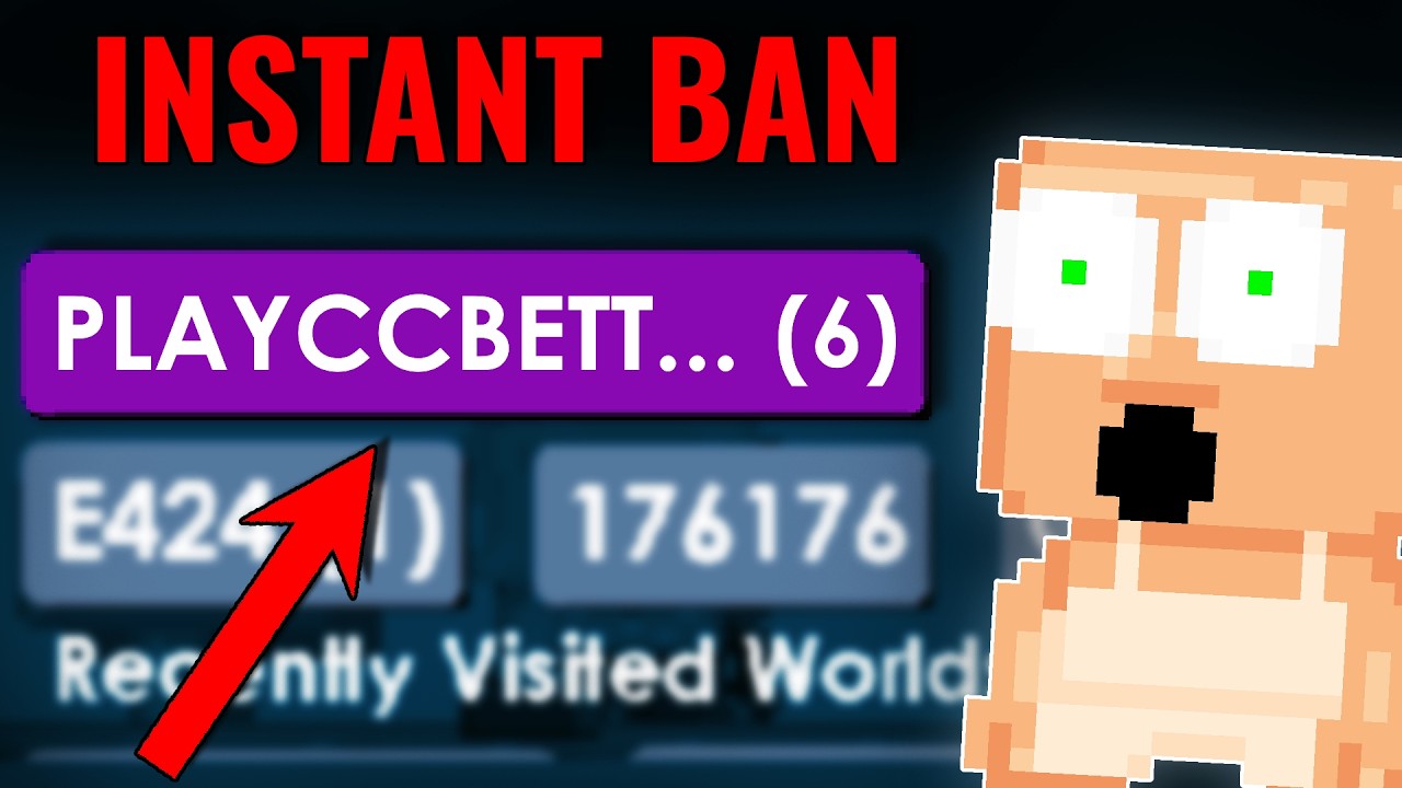Если вы увидите этот мир Growtopia, НЕ ВХОДИТЕ.