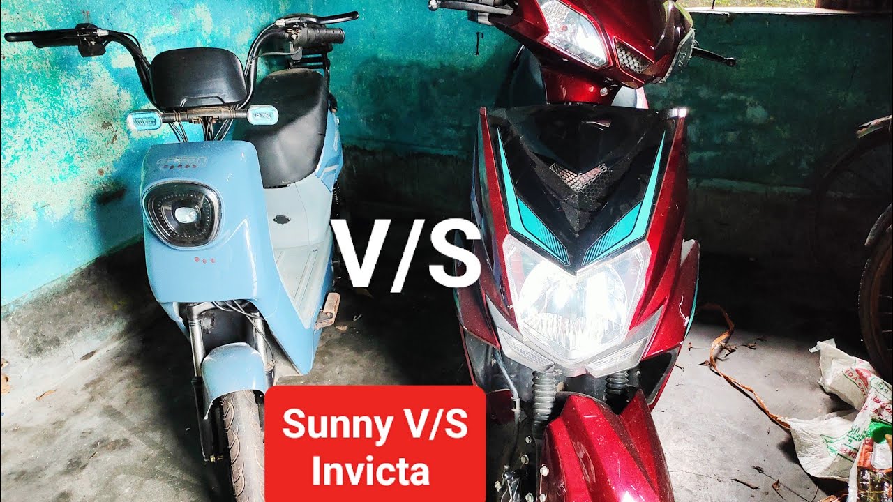 Green Sunny V/S Green Invicta Electric scooty |All Details| |Green Sunny V/S Green Invicta| Problem😭