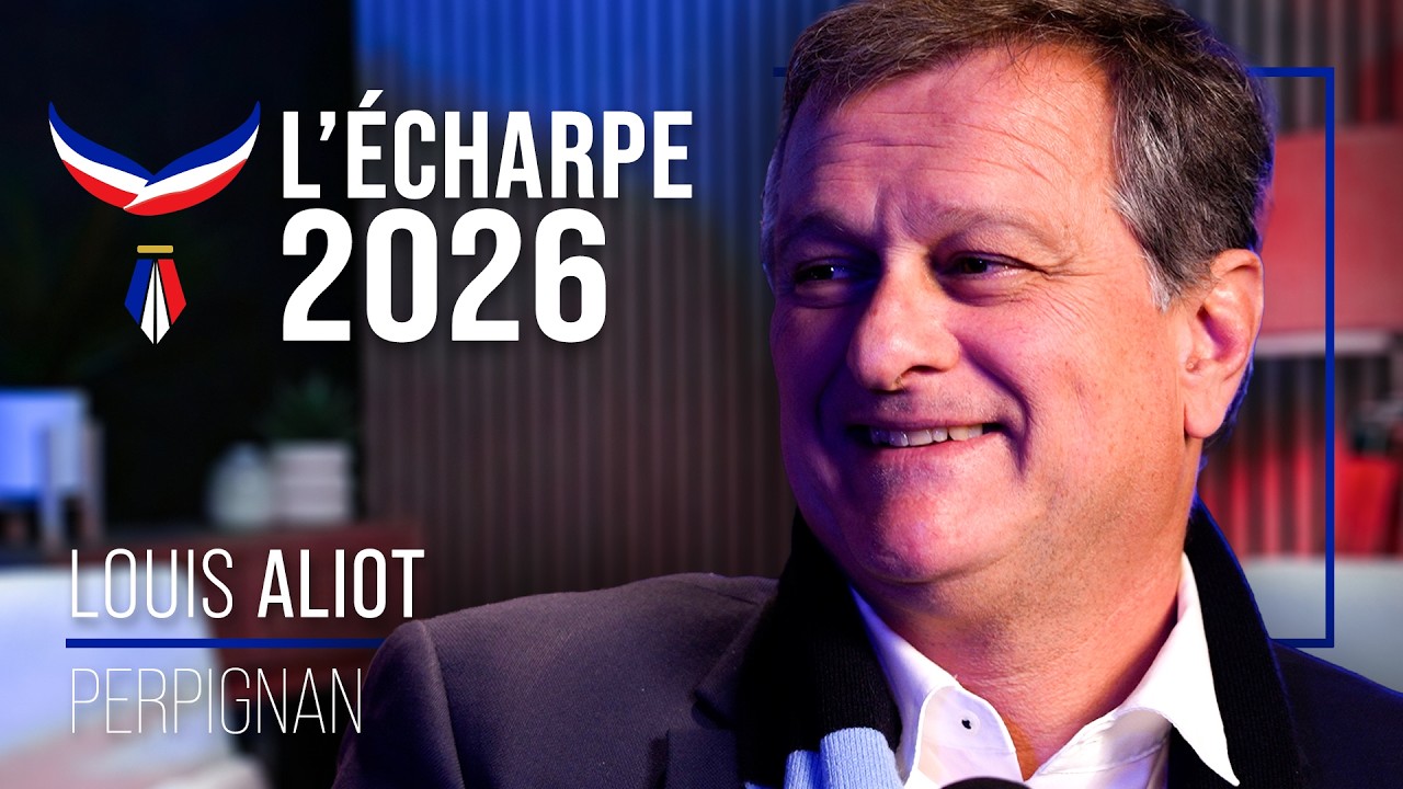 Perpignan 2026 : Louis Aliot, maire sortant brigue un deuxième mandat | L'Écharpe 2026
