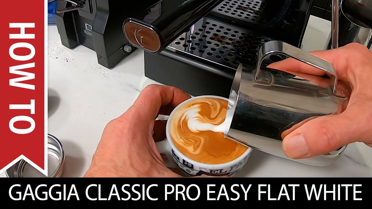 How to Make a Flat White on the Gaggia Classic Pro/Eureka Mignon Silenzio