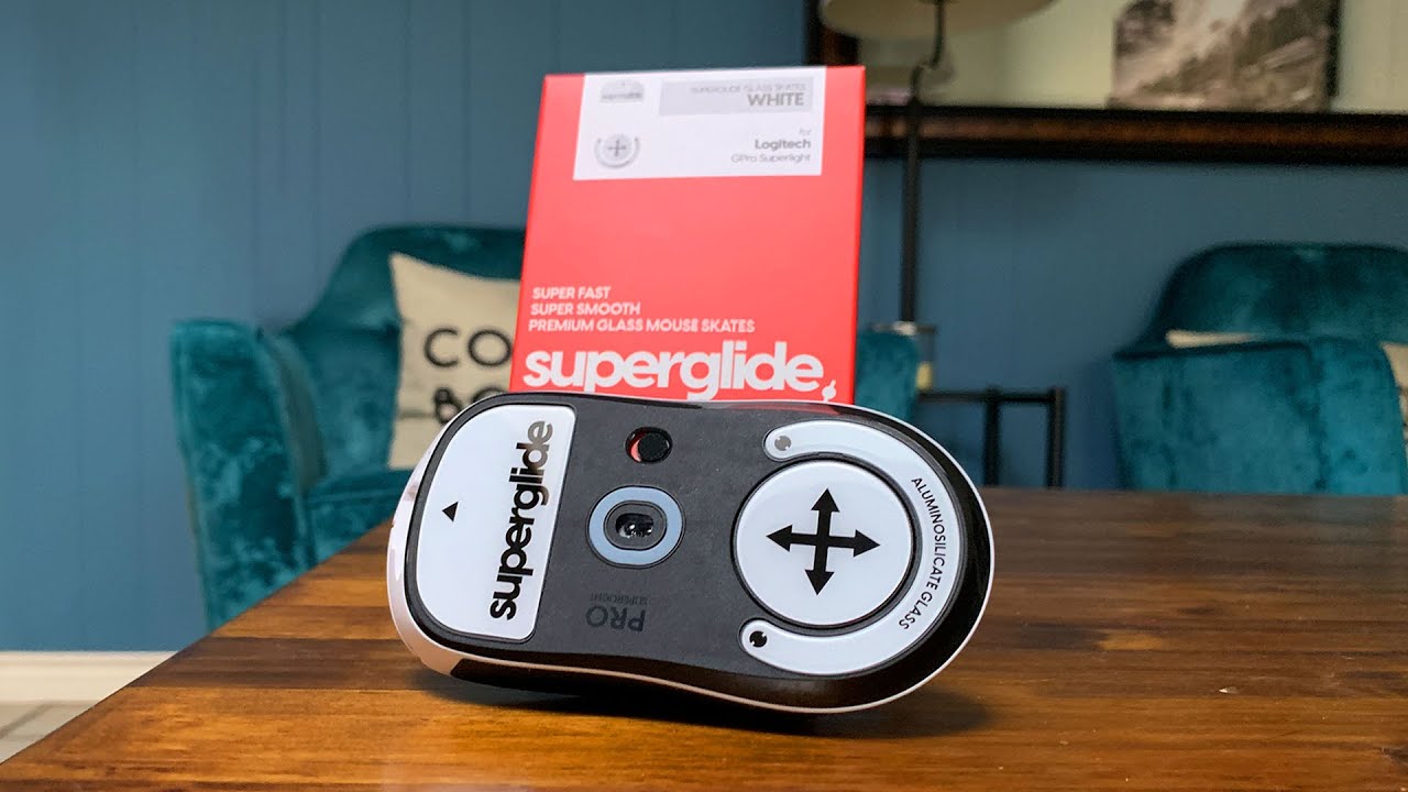 Logitech G PRO SUPERLIGHT Superglide Glass Skates Unboxing