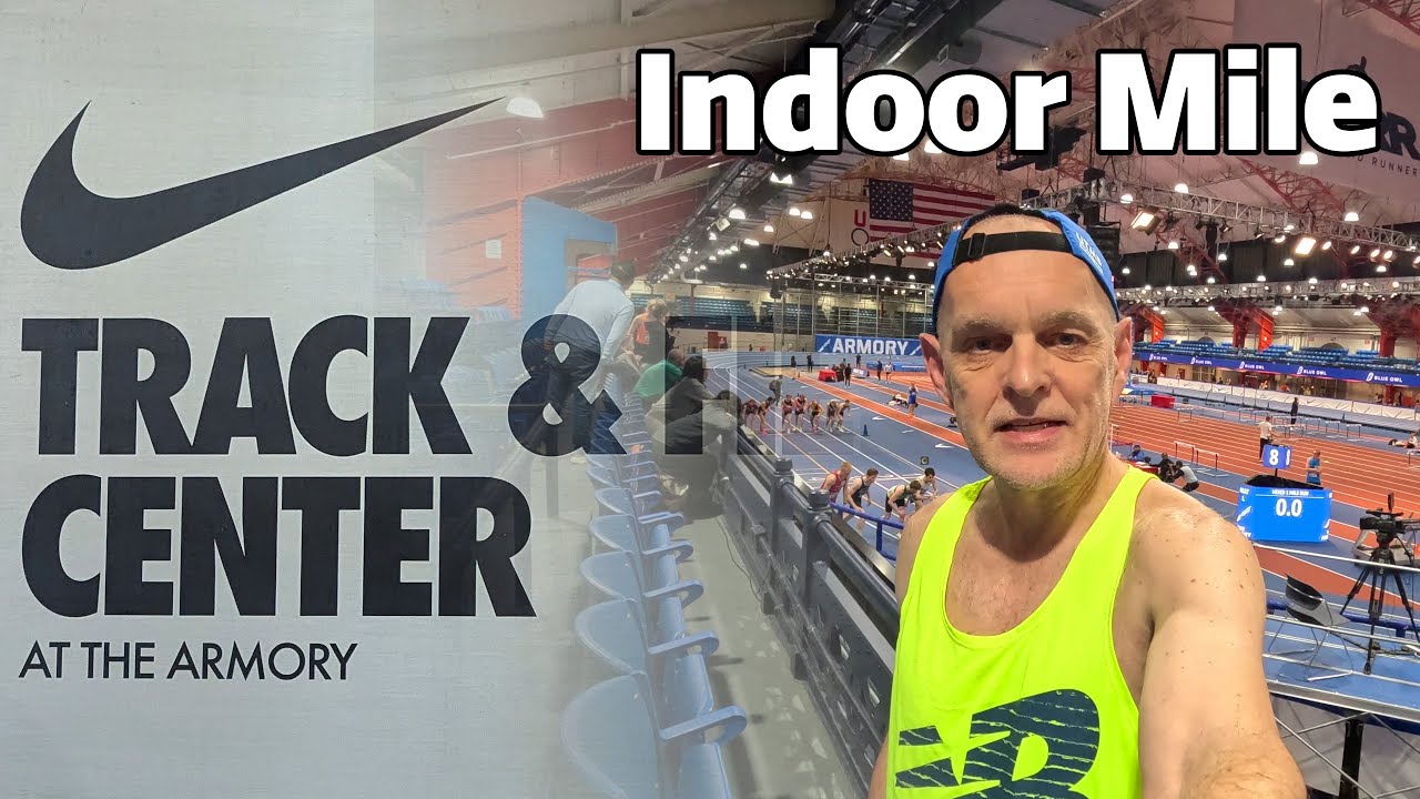 Indoor Mile Race at The Armory NYC | Trail and Ultra Runner races Mile | Run Faster