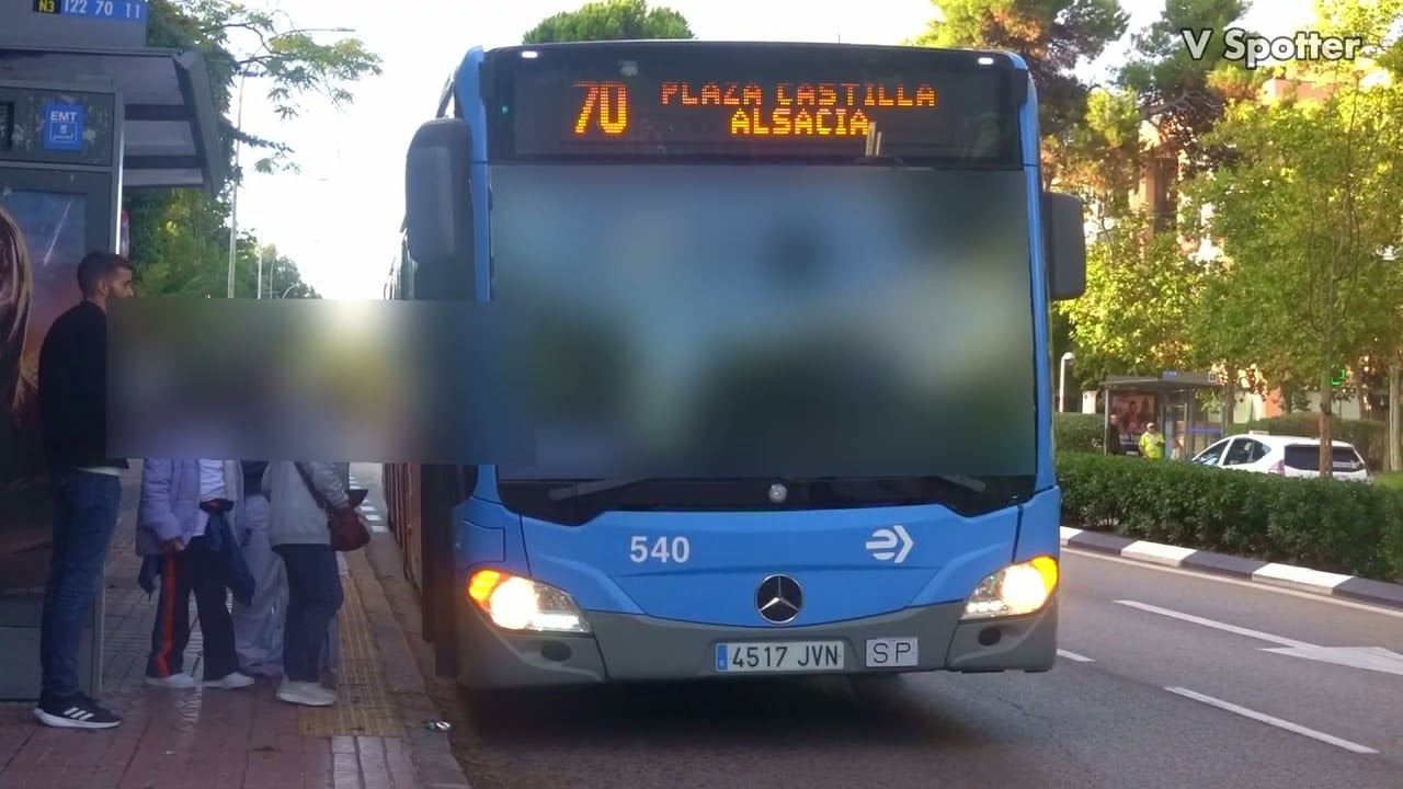 EMT Madrid 540 | Mercedes-Benz O530G Citaro C2 NGT | Jefatura Provincial de Tráfico