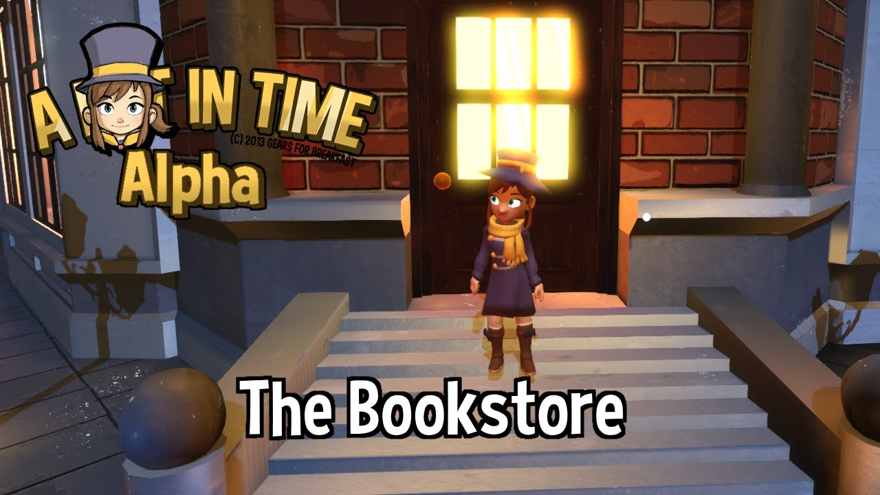 A Hat in Time Alpha: The Bookstore