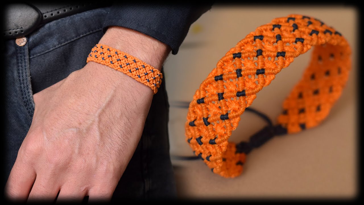 Celtic Style Men's Bracelet Tutorial | Boho Style Macrame Bracelet