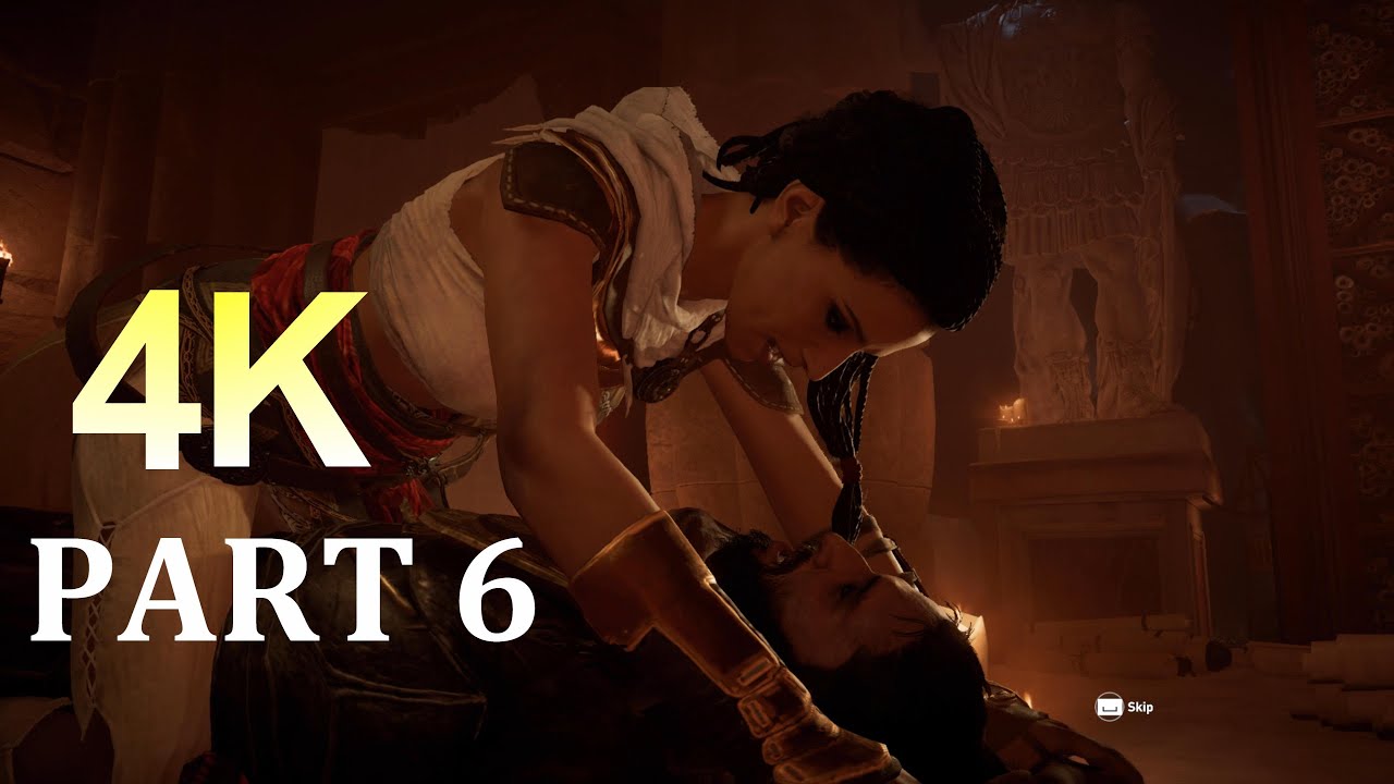 ASSASSIN'S CREED ORIGINS Walkthrough Gameplay 4K Part 6 - Aya (AC Origins)