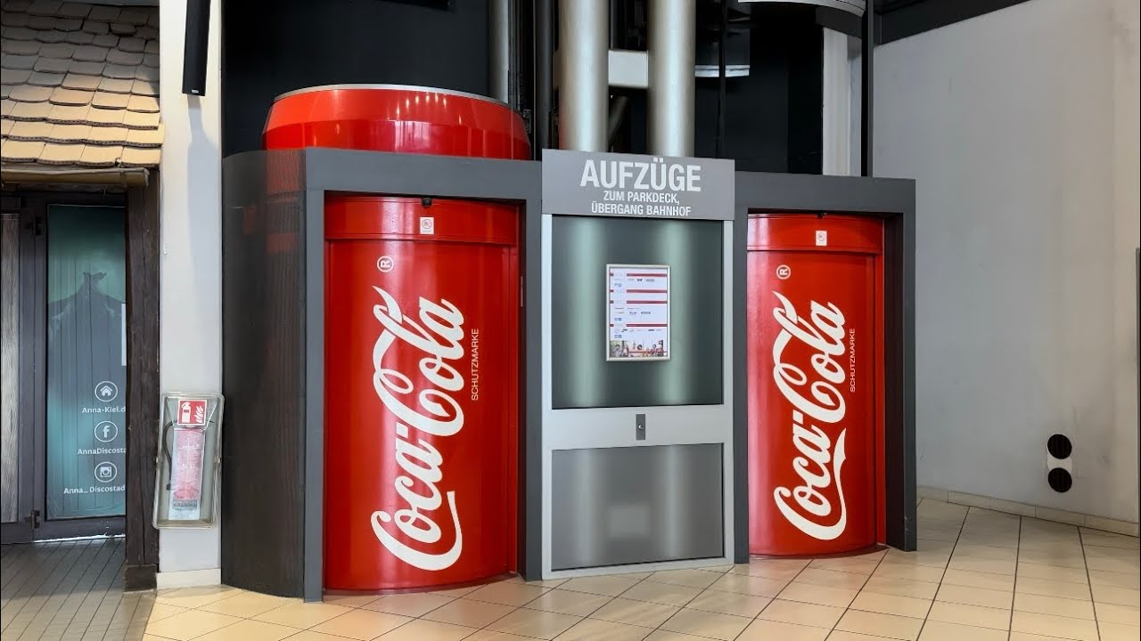 Schindler Cola-Aufzüge (Kiel) Einkaufszentrum CAP