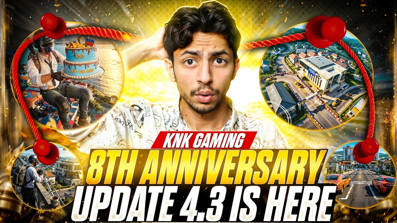 🔴Live🔴UNINSTALLING PUBG 🙂| 8TH ANNIVERSARY UPDATE 4.3 IS HERE !
