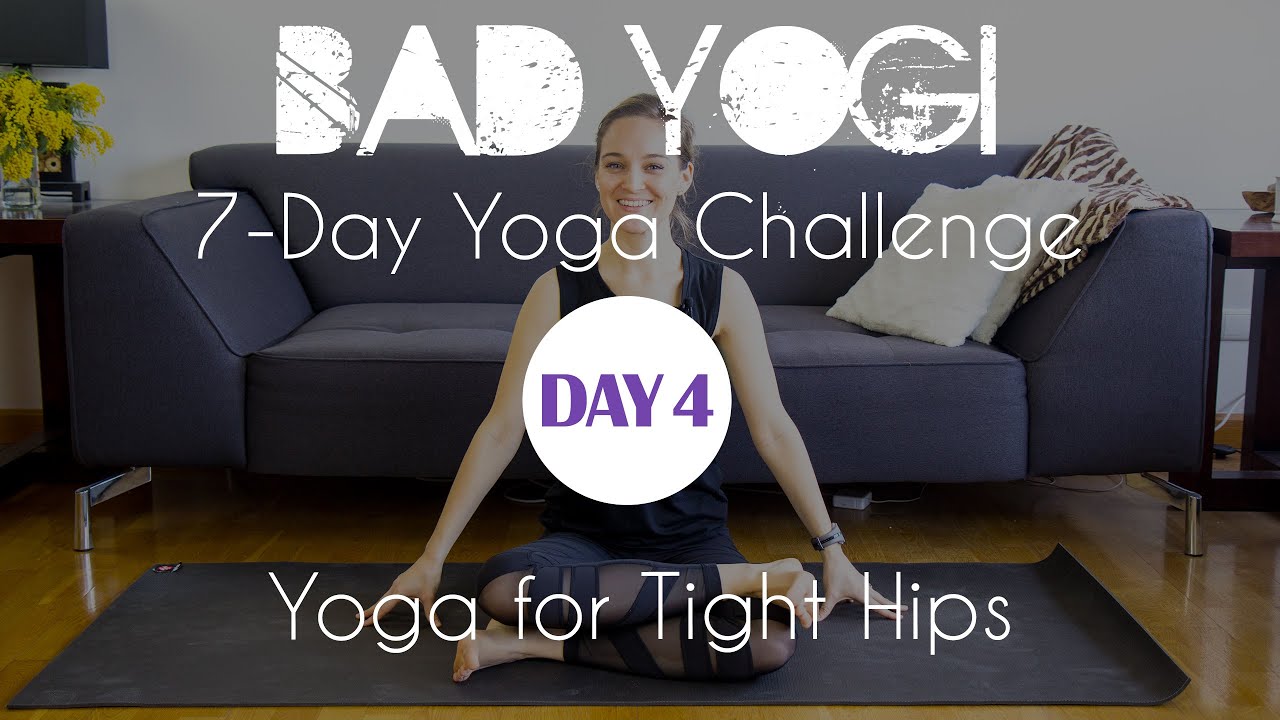 7-Day Yoga Challenge, Day 4: Yoga for Tight Hips (Beginner)