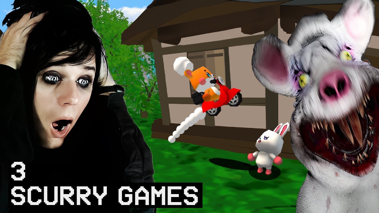 CURSED N64 ANIMAL CROSSING?! - 3 Scurry Games