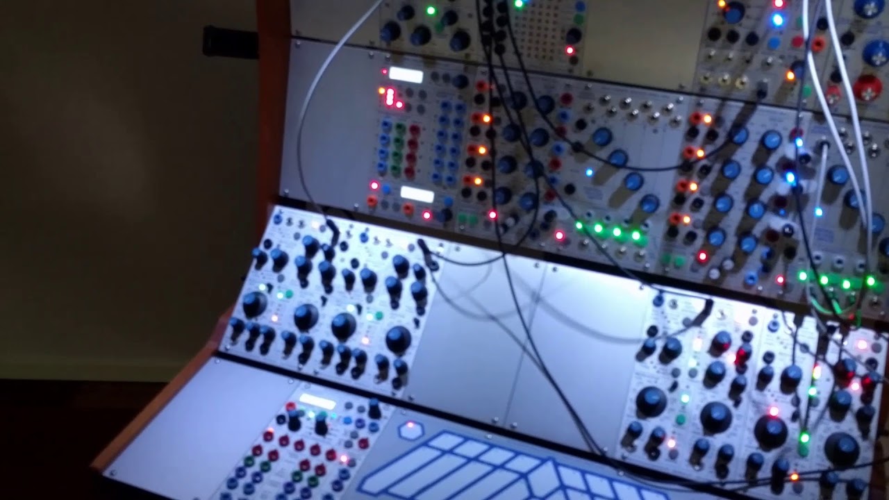 Warm Audio WA76 compressing Buchla 200e