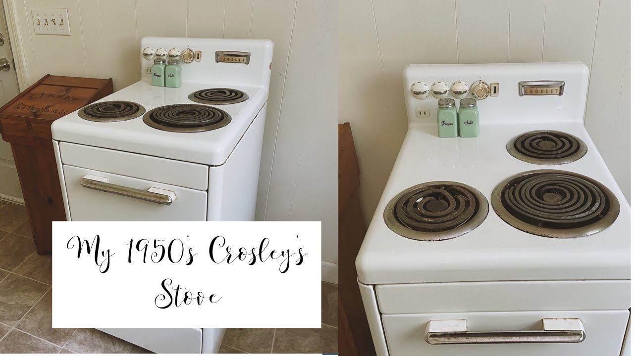 1950’s CROSLEY VINTAGE STOVE | VINTAGE STOVE OF MY DREAMS