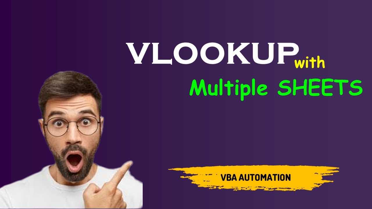 Lookup value from Multiple sheets in VBA