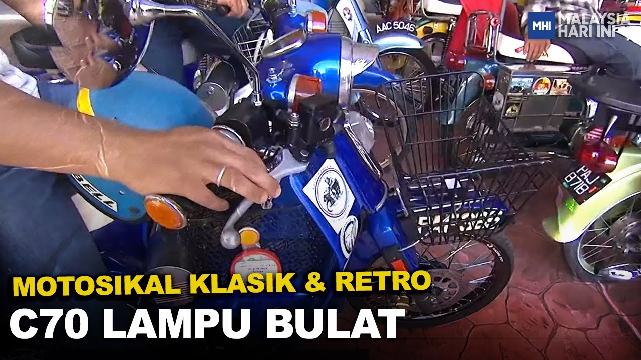 Motosikal Klasik & Retro - C70 Lampu Bulat | MHI (25 Jun 2023)