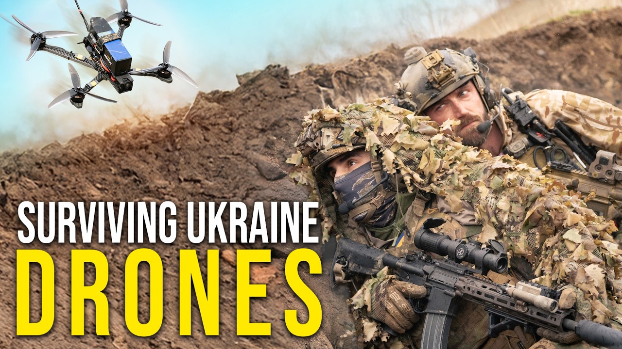 Jak przetrwać wojnę dron&oacute;w na Ukrainie (weteran z Ukrainy)