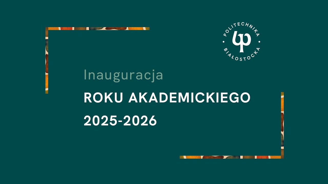 Inauguracja Roku Akademickiego 2025/2026