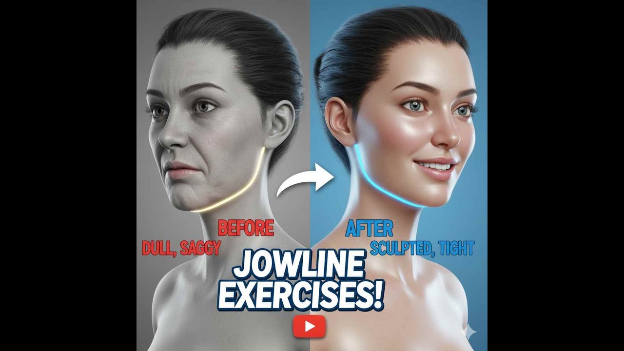 How to Get A More Defined Jawline - In Only 5 Minutes!   Quick Techniques for a Defined Jawline!"