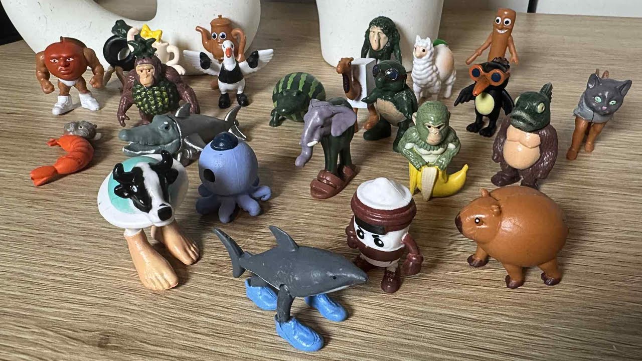 24pcs Italian Brainrot Meme Shark In The Shoe Figures Toys | Review