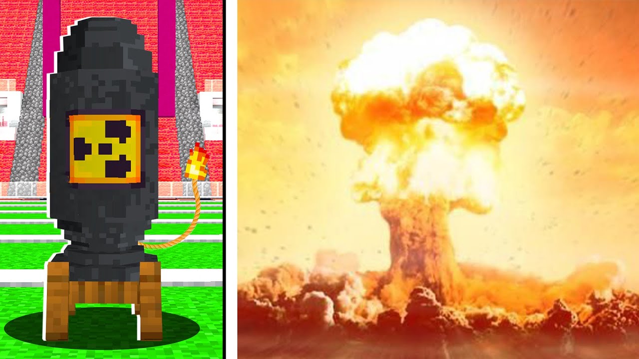LA TNT NUCLEARE DISTRUGGE TUTTO IL MONDO DI MINECRAFT - ITA