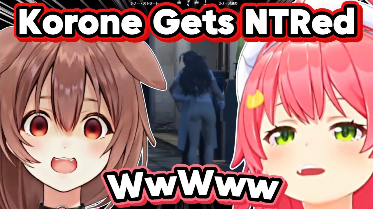 Miko's Reaction to Clip of Korone Catching Mio Cheating on Her And Murdering Fubuki【Hololive】