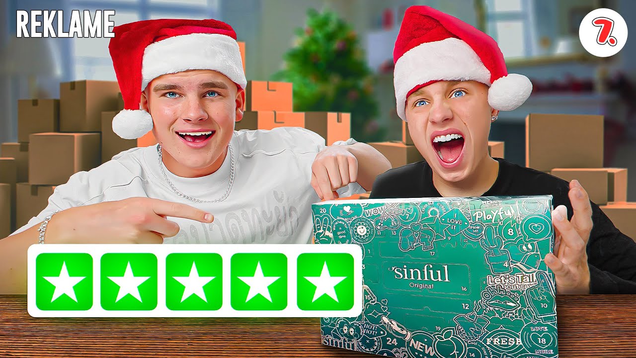 Vi Rater SK&Oslash;RE Julekalendre (sexleget&oslash;j) ep.7