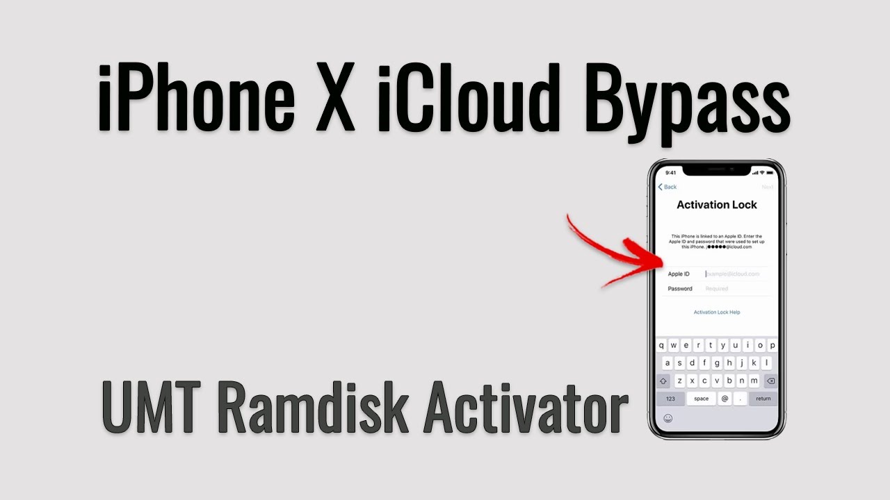 iPhone X iCloud Bypass iOS 16.x.x - How to Bypass iCloud Activation Lock with UMT Ramdisk Activator