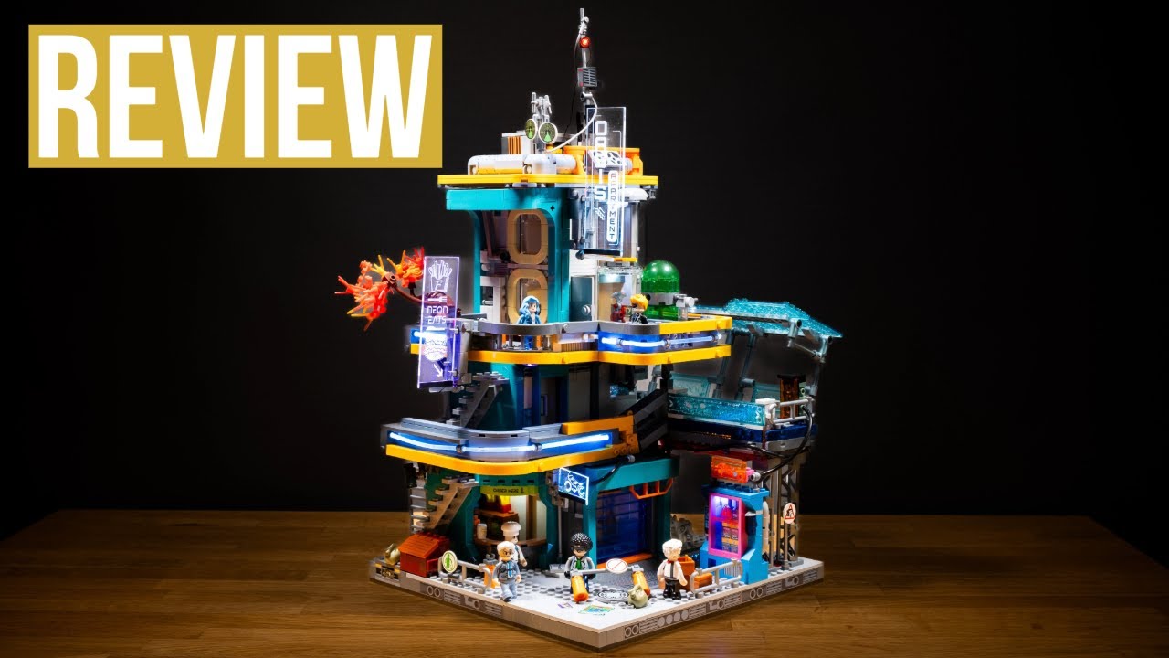 Lumibricks (Funwhole) Cyberpunk Apartment Modular REVIEW | Set F9042