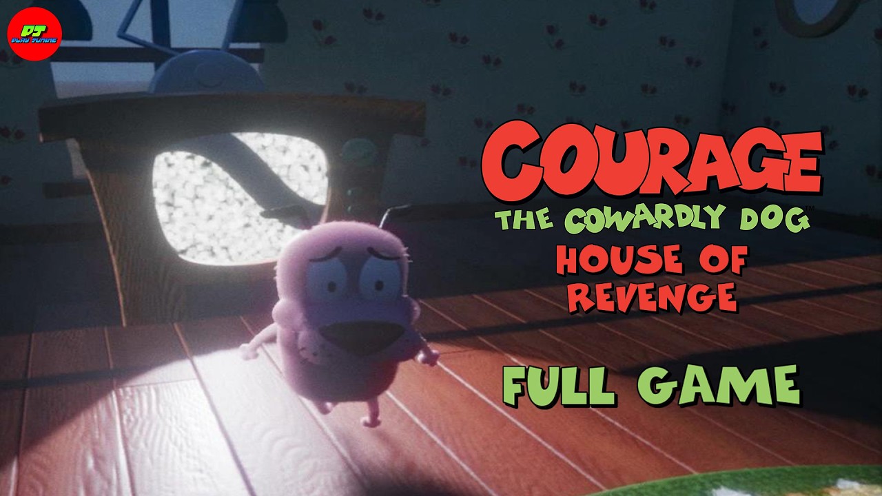 COURAGE the Cowardly Dog in House of Revenge (PS5) Full Game