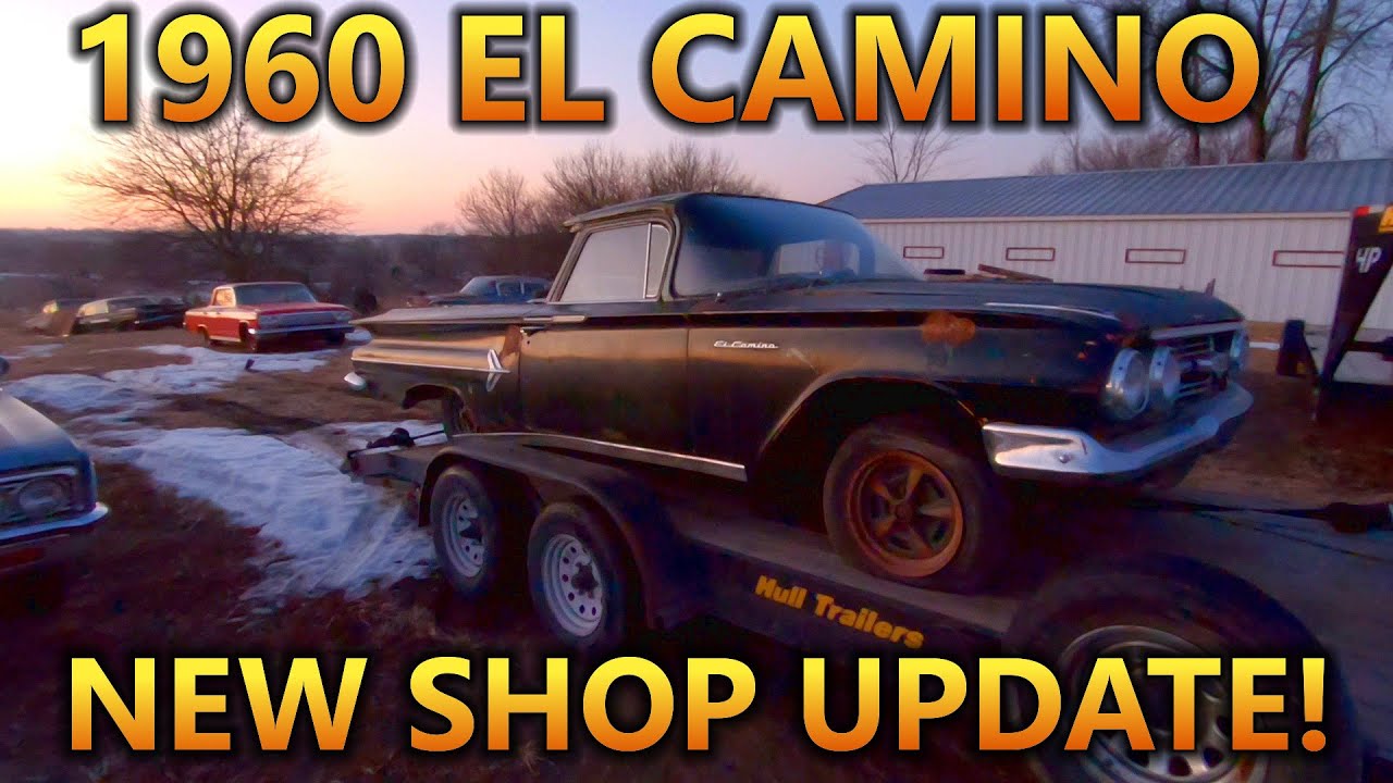 RUSTY 1960 El Camino Purchased + NEW SHOP UPDATE #1!