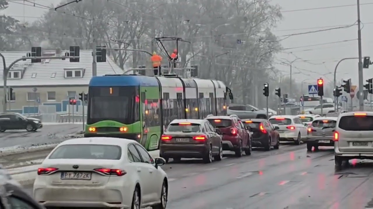 Trwa paraliż komunikacji tramwajowej w Szczecinie