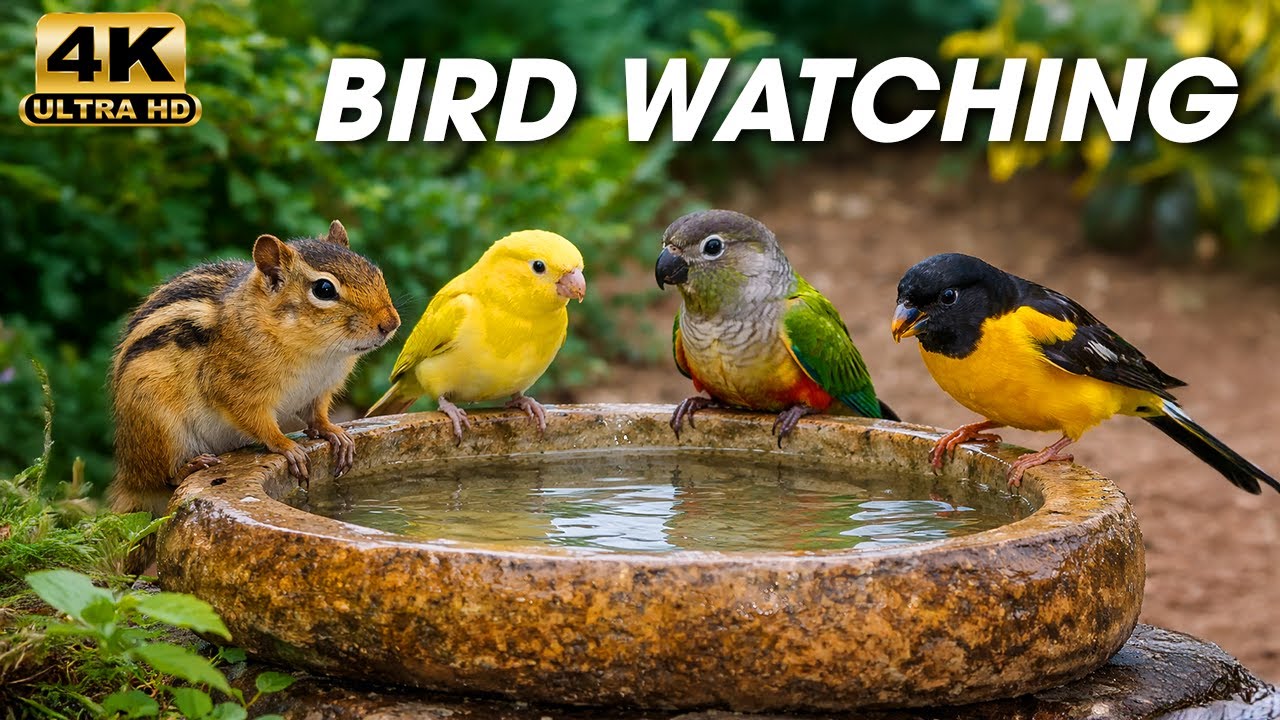 Cat TV 😸 Captivating Bird Watching and Squirrel Fun for Indoor Cats | CatTV Central