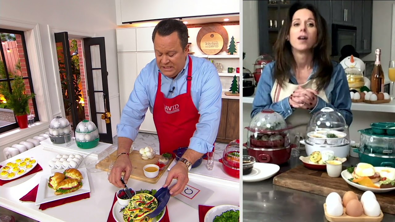 Dash Deluxe Express Two-Tier Egg Cooker on QVC