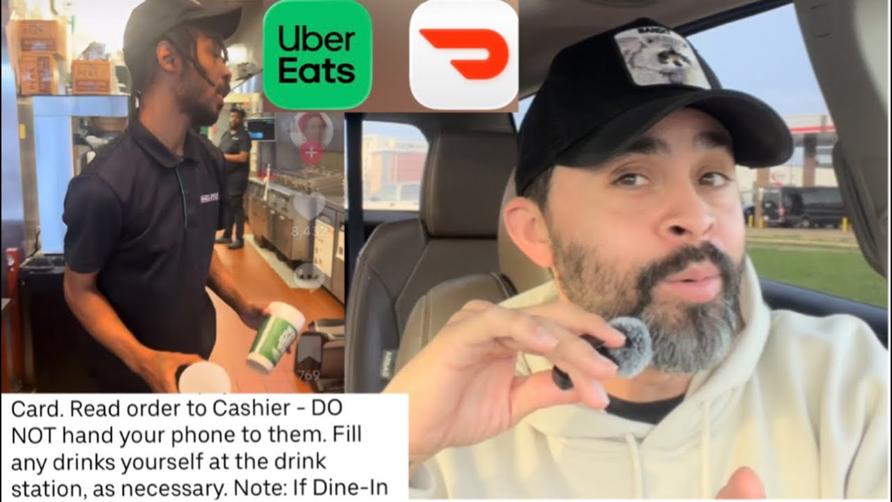 Сервисы отключены за то, что водители не приготовили напитки?! Водителям DoorDash и Uber Eats был...