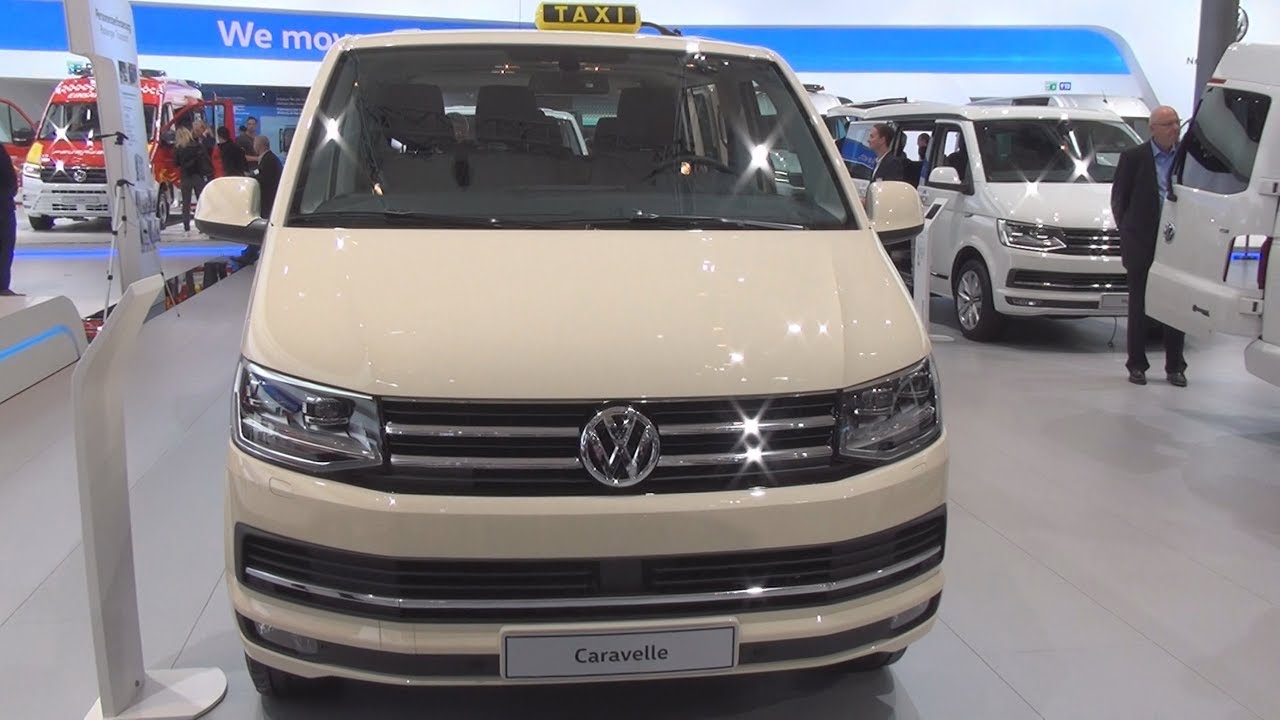 Volkswagen Transporter T6 Caravelle Longer Wheelbase Taxi (2017) Exterior and Interior