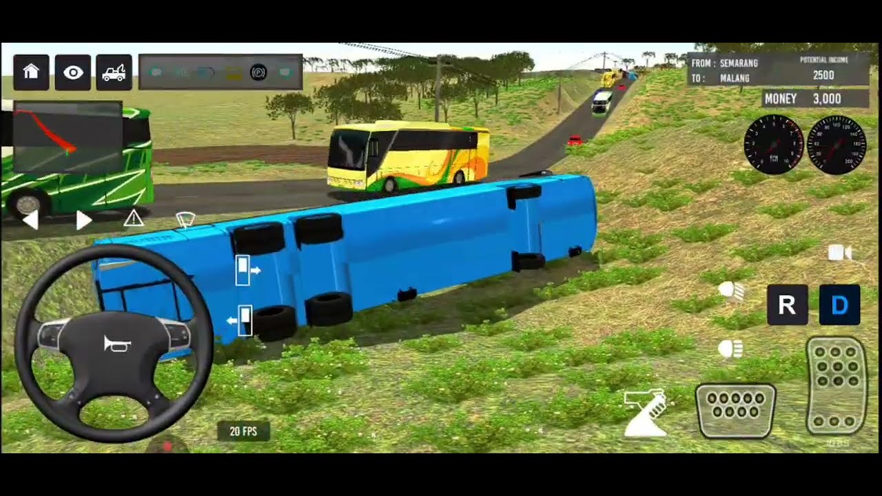 Bus Simulator Indonesia 🌴 Gameplay Video #games #gamingvideos 